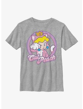 Nintendo Mario Kitty Princess Peach Youth T-Shirt, , hi-res