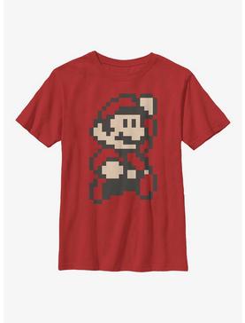 Plus Size Nintendo Mario Pixel Mario Youth T-Shirt, , hi-res
