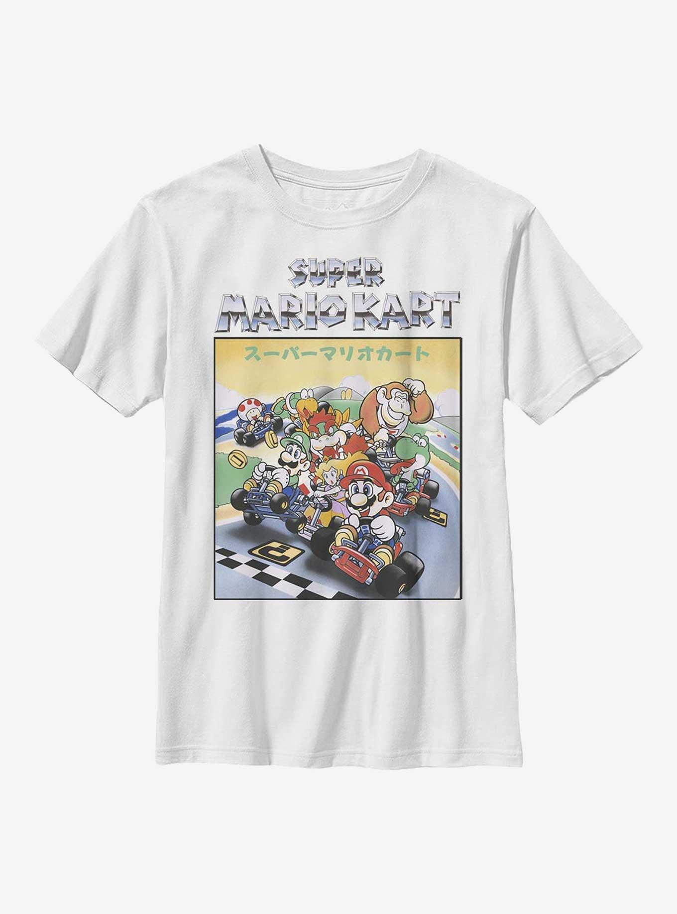 Nintendo Mario Retro Racers Youth T-Shirt, , hi-res