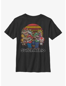 Plus Size Nintendo Mario Super Group Youth T-Shirt, , hi-res