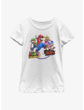 Nintendo Super Mario 3D World Bowser's Fury Youth Girls T-Shirt, , hi-res