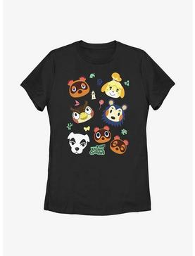 Nintendo Animal Crossing Faces Womens T-Shirt, , hi-res
