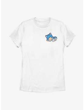 Nintendo Sleepy Blue Cat Womens T-Shirt, , hi-res