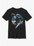 Nintendo Grunge Link Youth T-Shirt, BLACK, hi-res