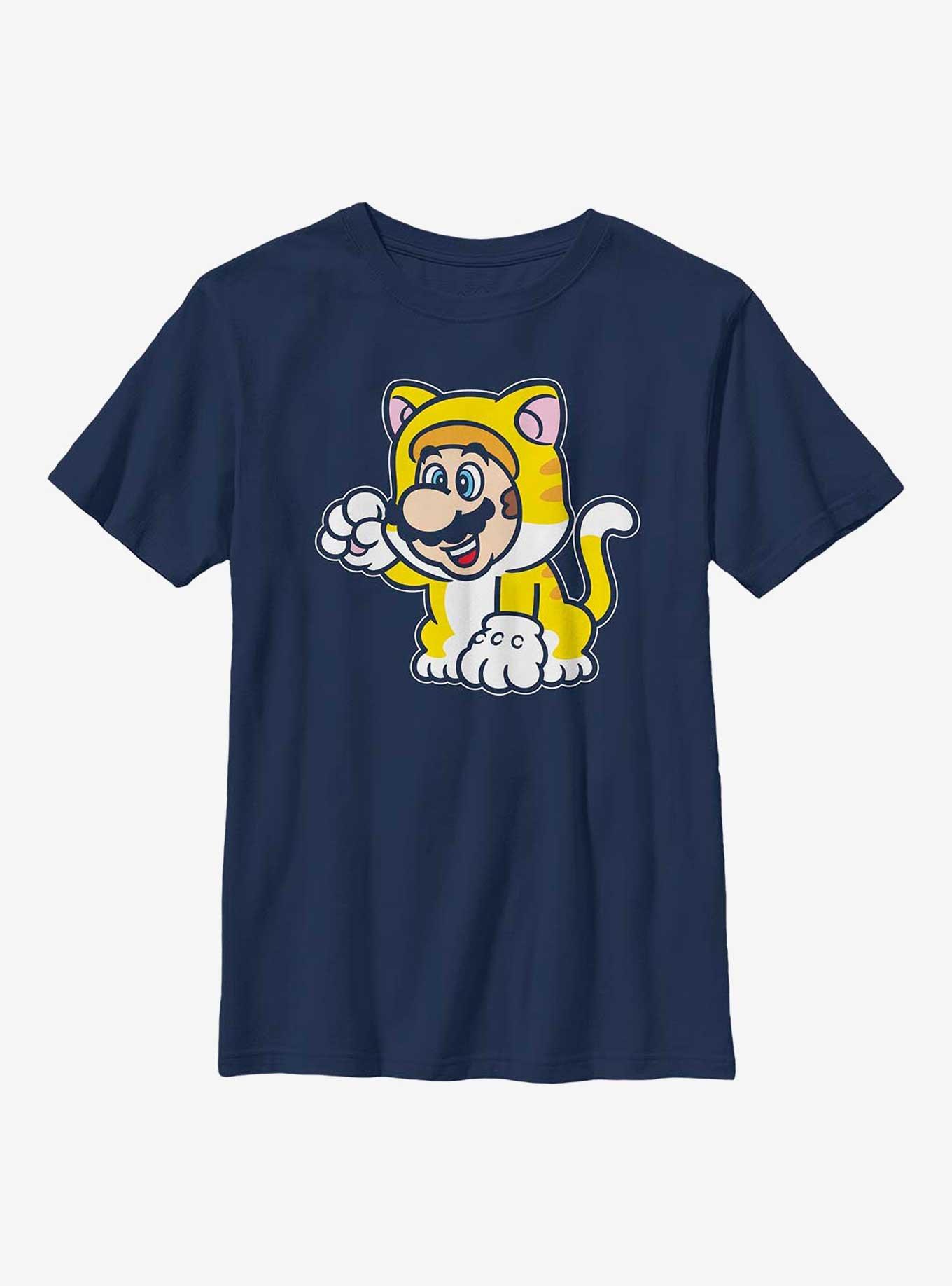 Nintendo Party Animal Youth T-Shirt, NAVY, hi-res