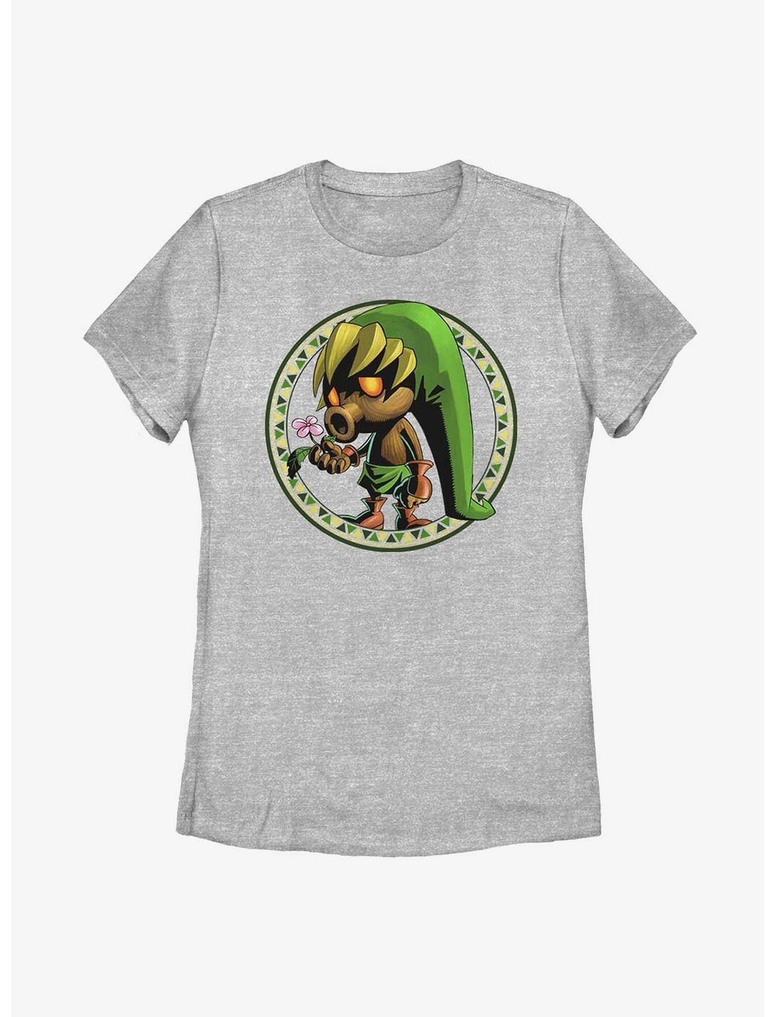 The Legend of Zelda Deku Link Womens T-Shirt, ATH HTR, hi-res