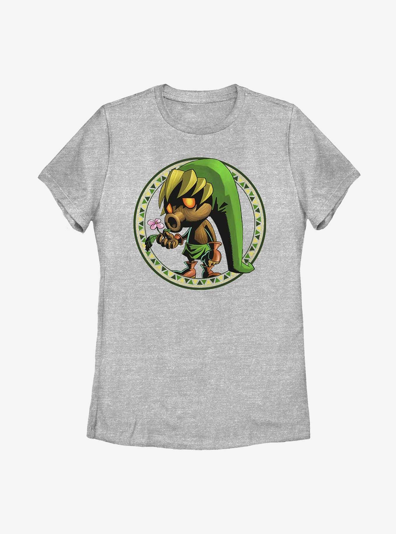The Legend of Zelda Deku Link Womens T-Shirt, ATH HTR, hi-res