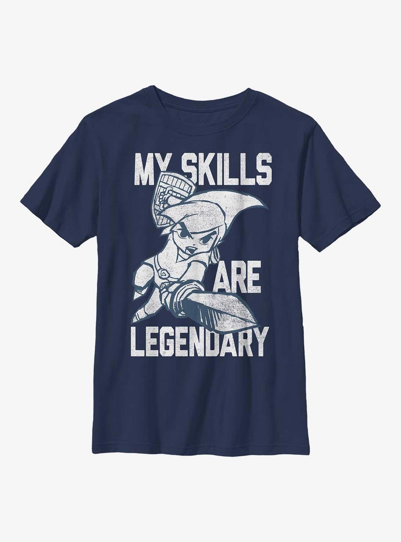 The Legend of Zelda Link Legendary Skills Youth T-Shirt, , hi-res