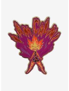 Disney Pixar Elemental I Am Calm Ember Stained Glass Enamel Pin - BoxLunch Exclusive, , hi-res