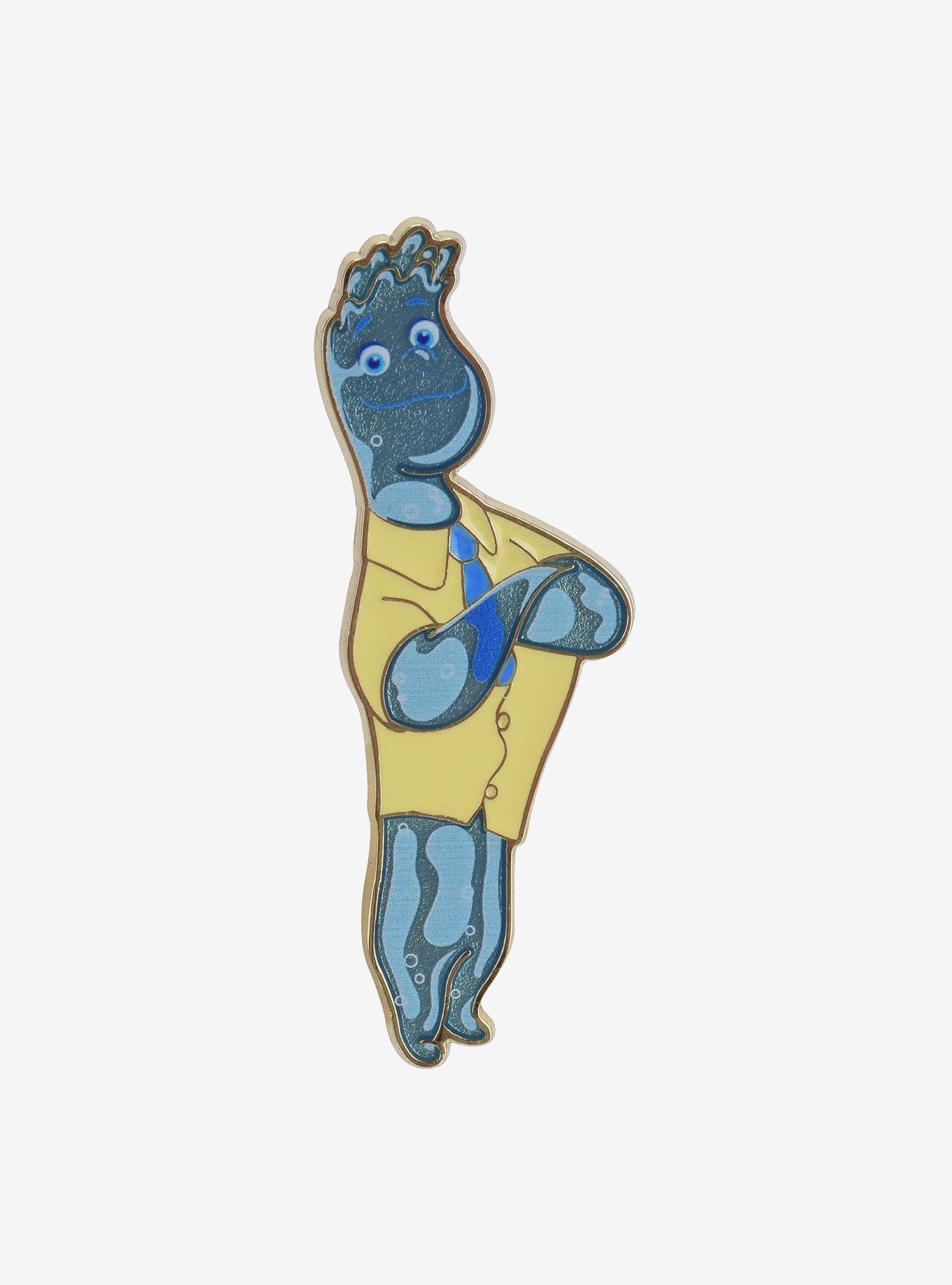 Disney Pixar Elemental Wade Portrait Enamel Pin - BoxLunch Exclusive, , hi-res