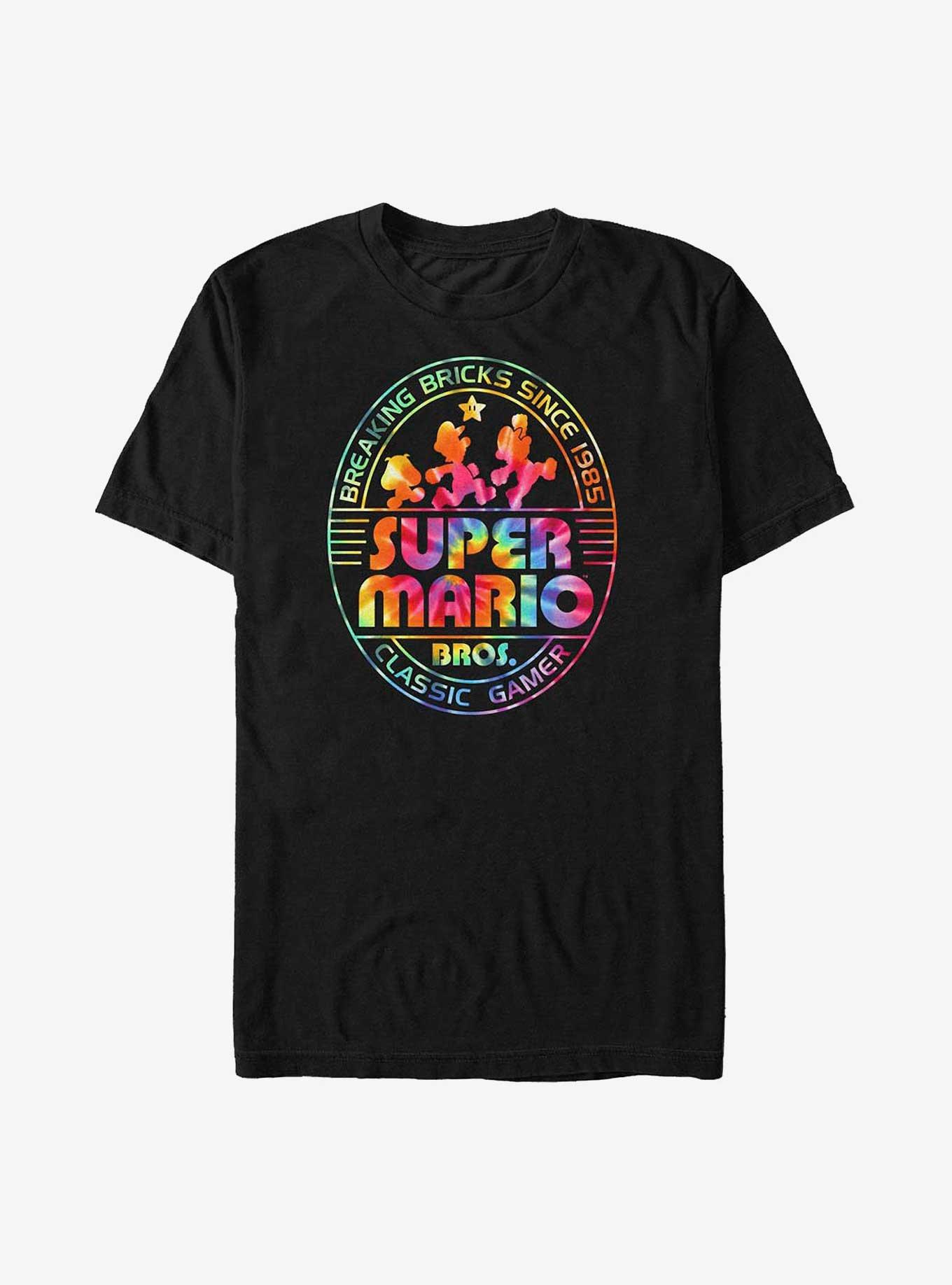 Nintendo Mario Classic Gamer T-Shirt, BLACK, hi-res