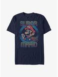 Nintendo Mario Super Bro '85 Badge T-Shirt, NAVY, hi-res