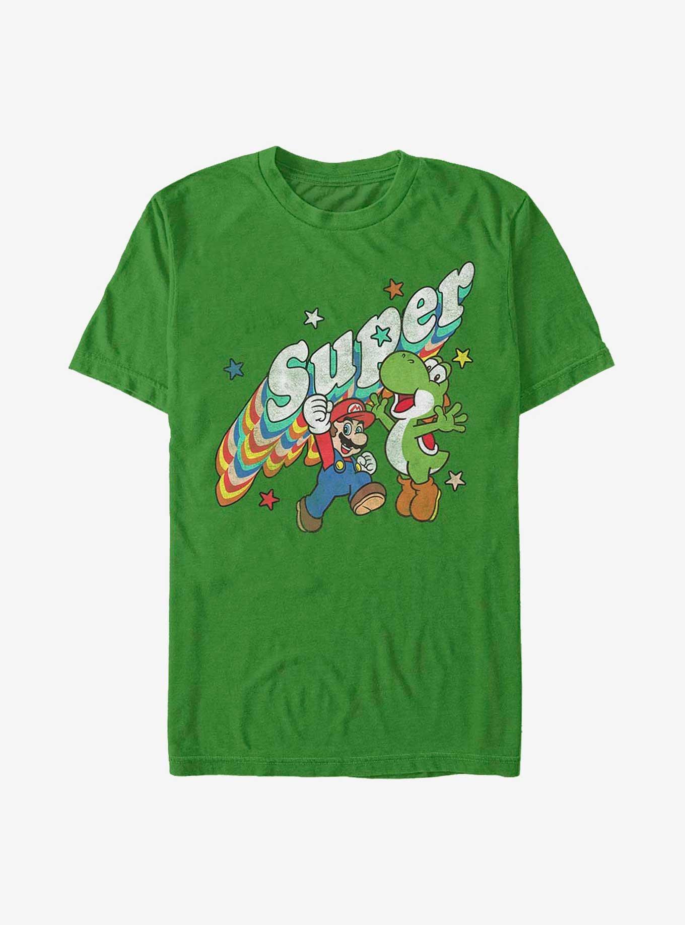 Nintendo Mario Super Friends Mario and Yoshi T-Shirt, , hi-res
