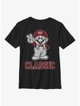 Nintendo Mario Classic Bro Youth T-Shirt, BLACK, hi-res