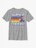 Nintendo Mario Dashing Mario Youth T-Shirt, ATH HTR, hi-res