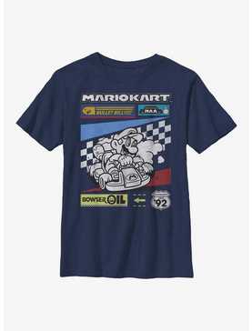 Nintendo Mario Kart Drift Racer Youth T-Shirt, , hi-res