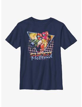 Nintendo Metroid Retro Super Metroid Youth T-Shirt, , hi-res