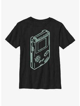 Nintendo Game Boy Outline Youth T-Shirt, , hi-res