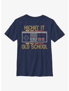 Nintendo Kickin' It Old School Youth T-Shirt, , hi-res