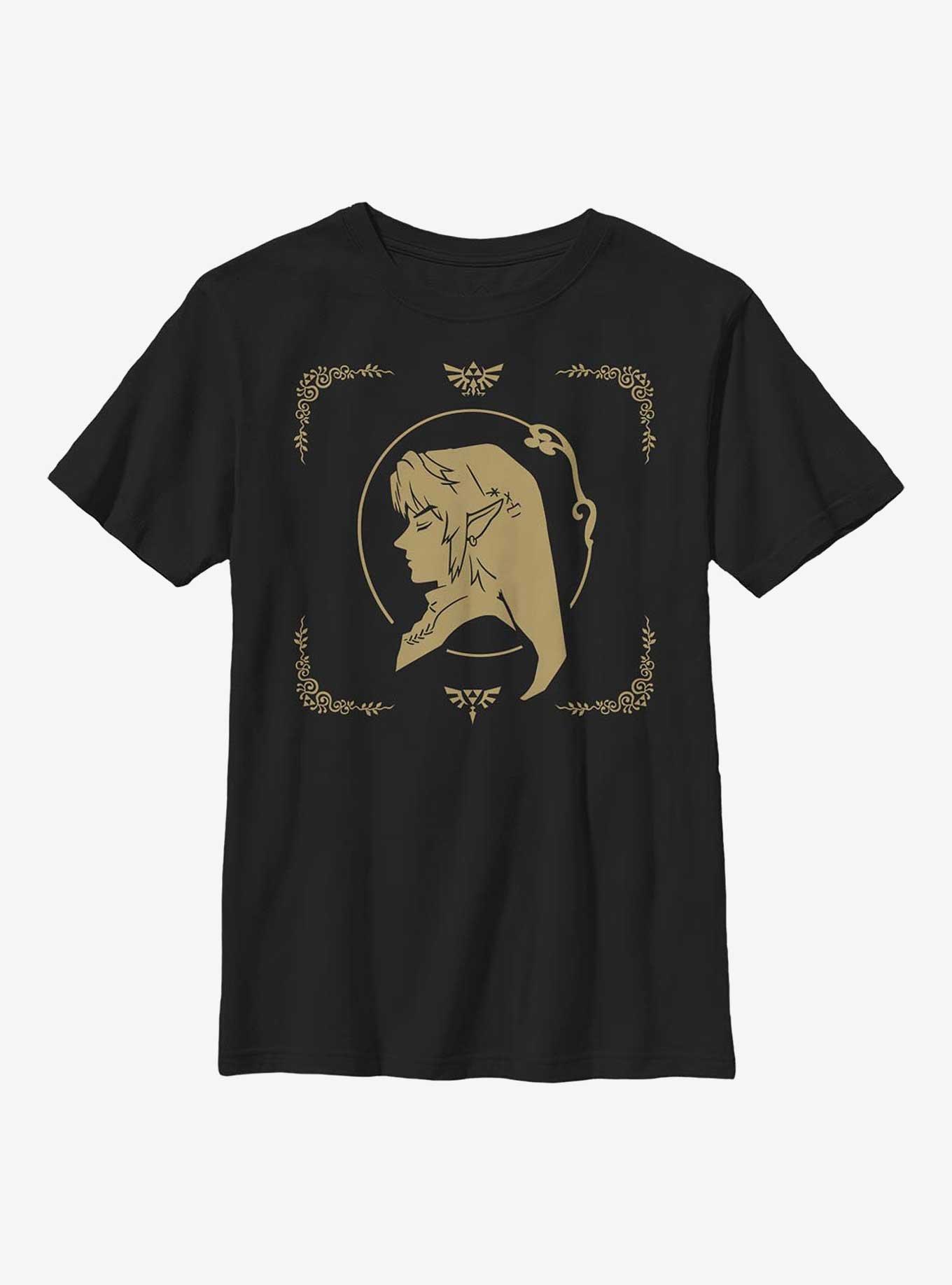 The Legend of Zelda Link Profile Youth T-Shirt, , hi-res