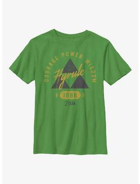 The Legend of Zelda Triforce Hyrule Youth T-Shirt, , hi-res