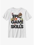 Nintendo Mario Epic Game Skills Youth T-Shirt, WHITE, hi-res
