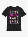 Nintendo Mario Head To Head Youth T-Shirt, BLACK, hi-res