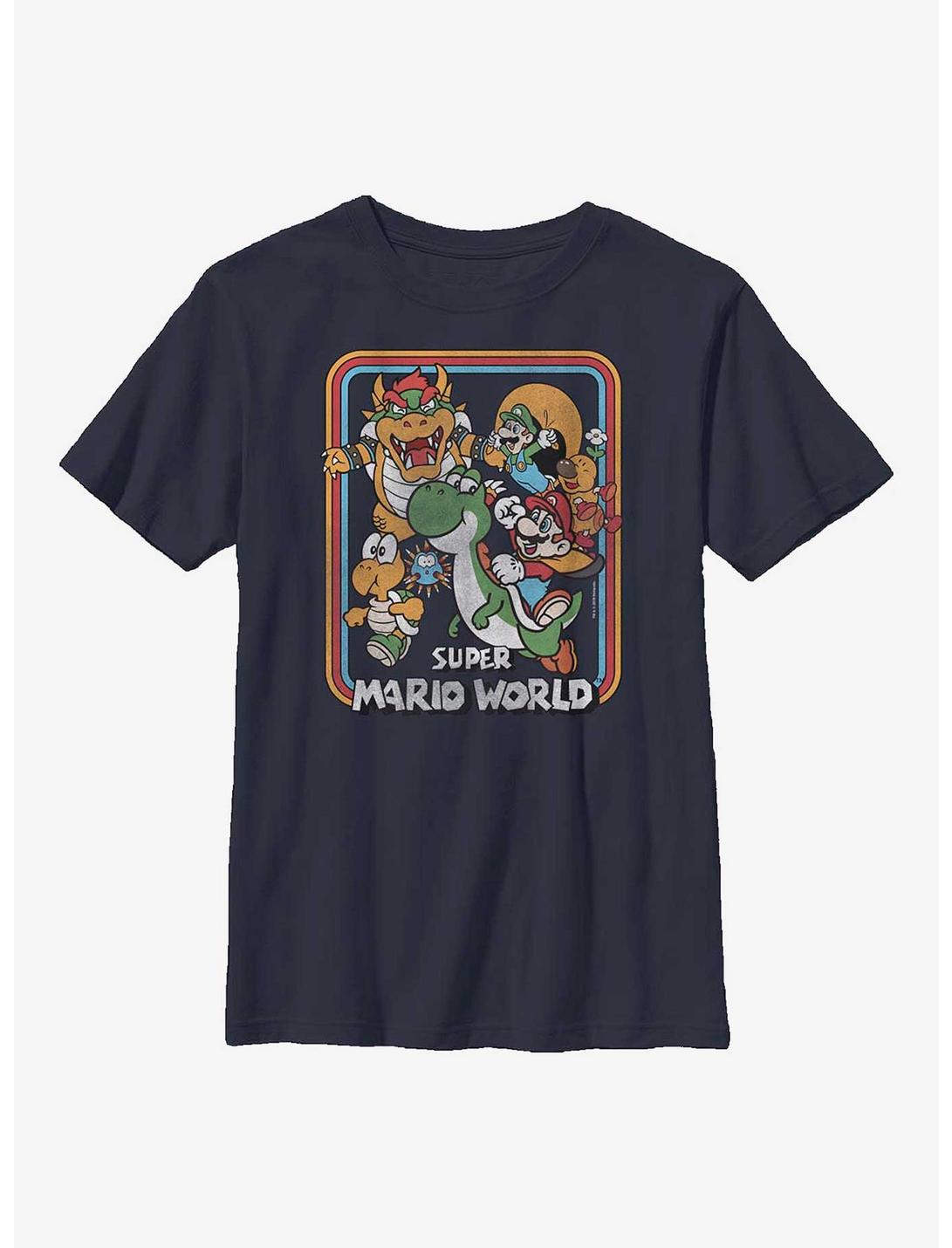Nintendo Mario Magic Ride Youth T-Shirt, NAVY, hi-res