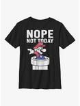 Nintendo Mario Nope Not Today Youth T-Shirt, BLACK, hi-res