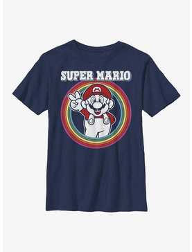 Nintendo Mario Rainbow Mario Youth T-Shirt, , hi-res