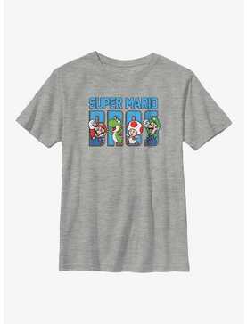 Nintendo Mario Super Letter Fill Youth T-Shirt, , hi-res