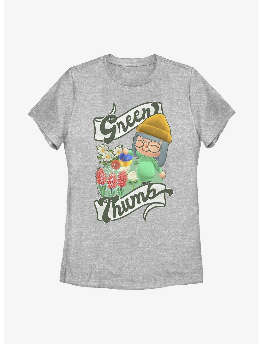 Nintendo Green Thumb Womens T-Shirt, ATH HTR, hi-res