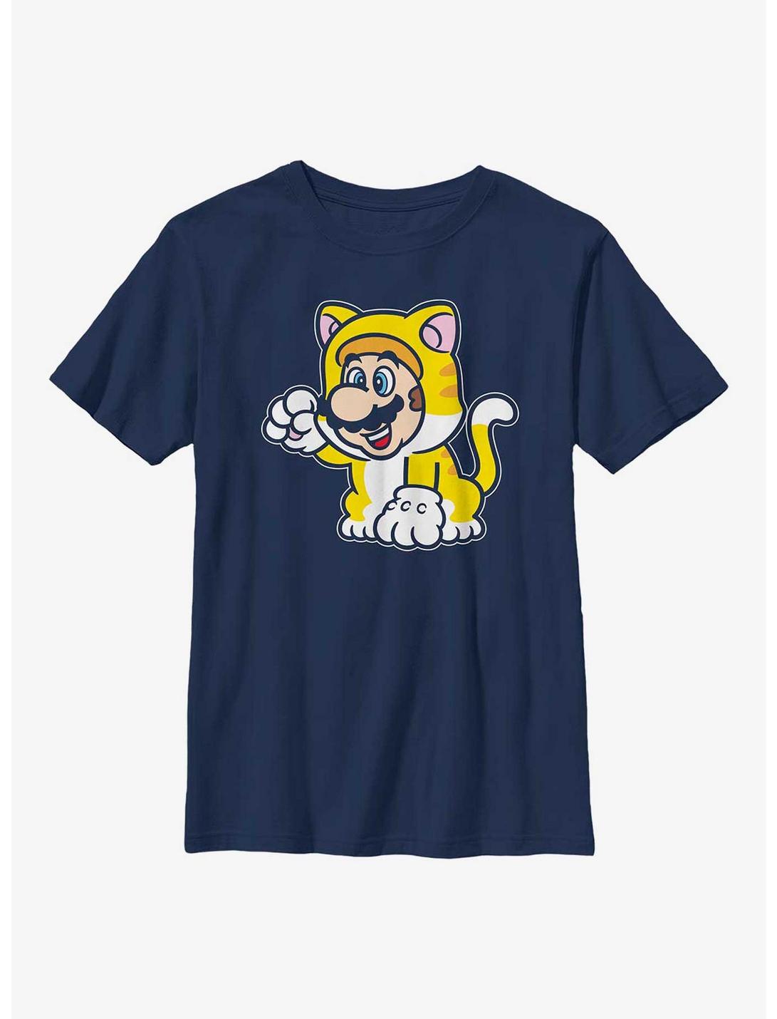 Nintendo Party Animal Youth T-Shirt, NAVY, hi-res