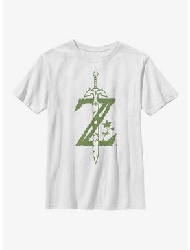Nintendo The Legend of Zelda Sword Icon Youth T-Shirt, , hi-res