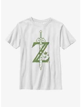 Nintendo The Legend of Zelda Sword Icon Youth T-Shirt, , hi-res