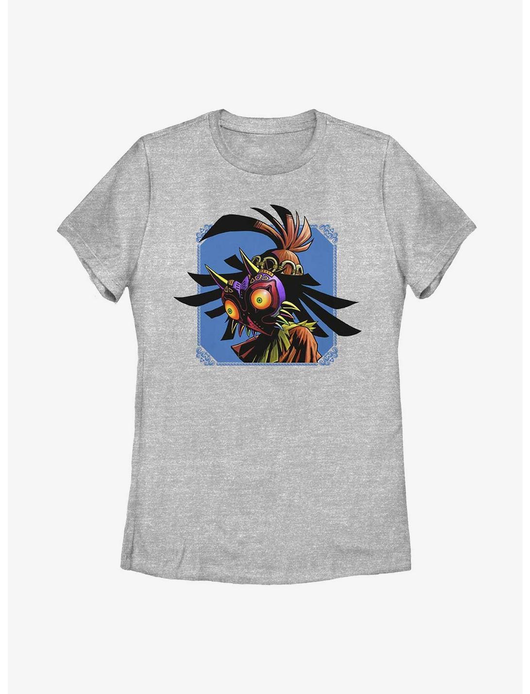 The Legend of Zelda Skull Kid Portrait Womens T-Shirt, ATH HTR, hi-res