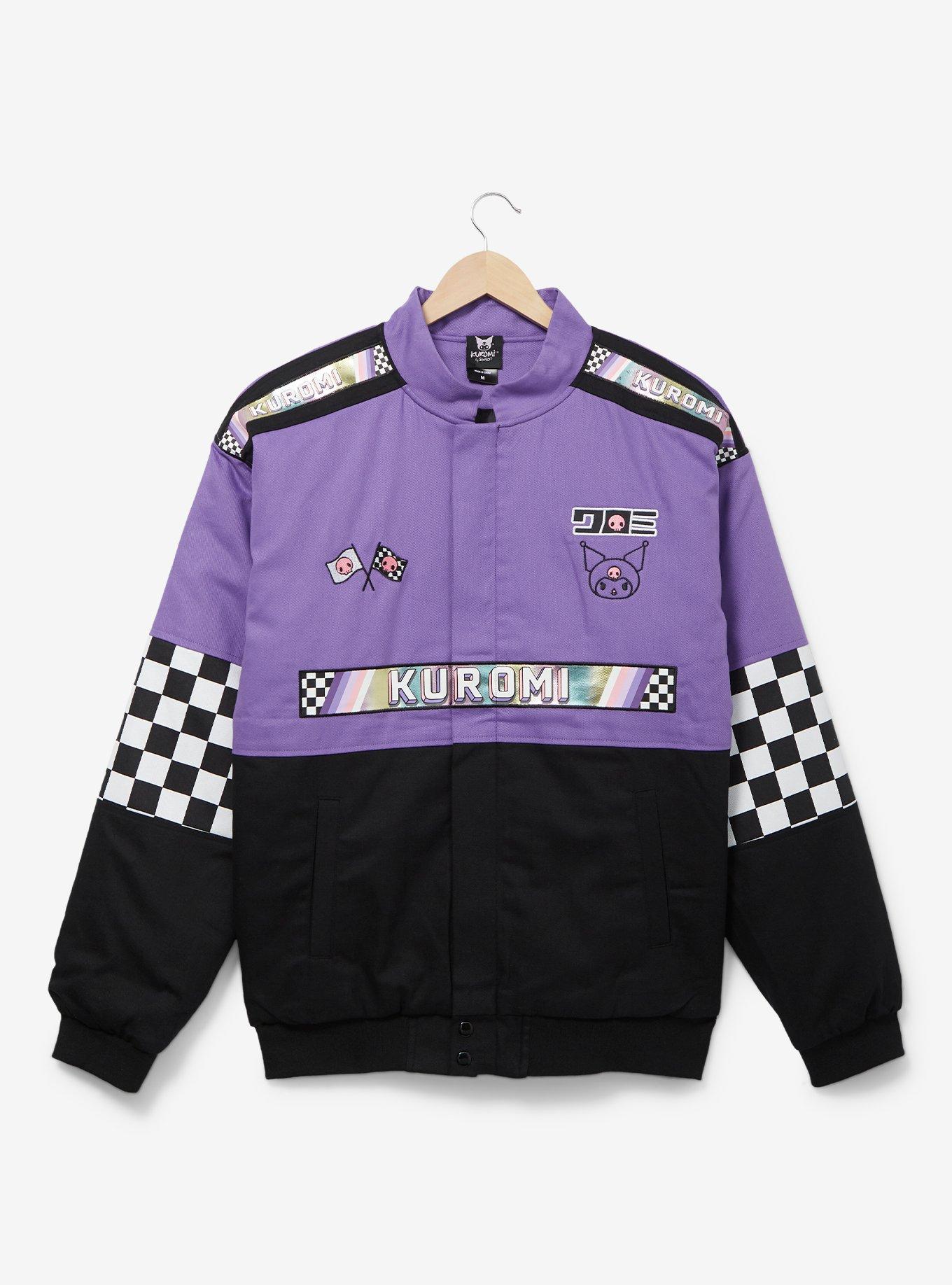 Sanrio Kuromi Checkered Racing Jacket - BoxLunch Exclusive | BoxLunch