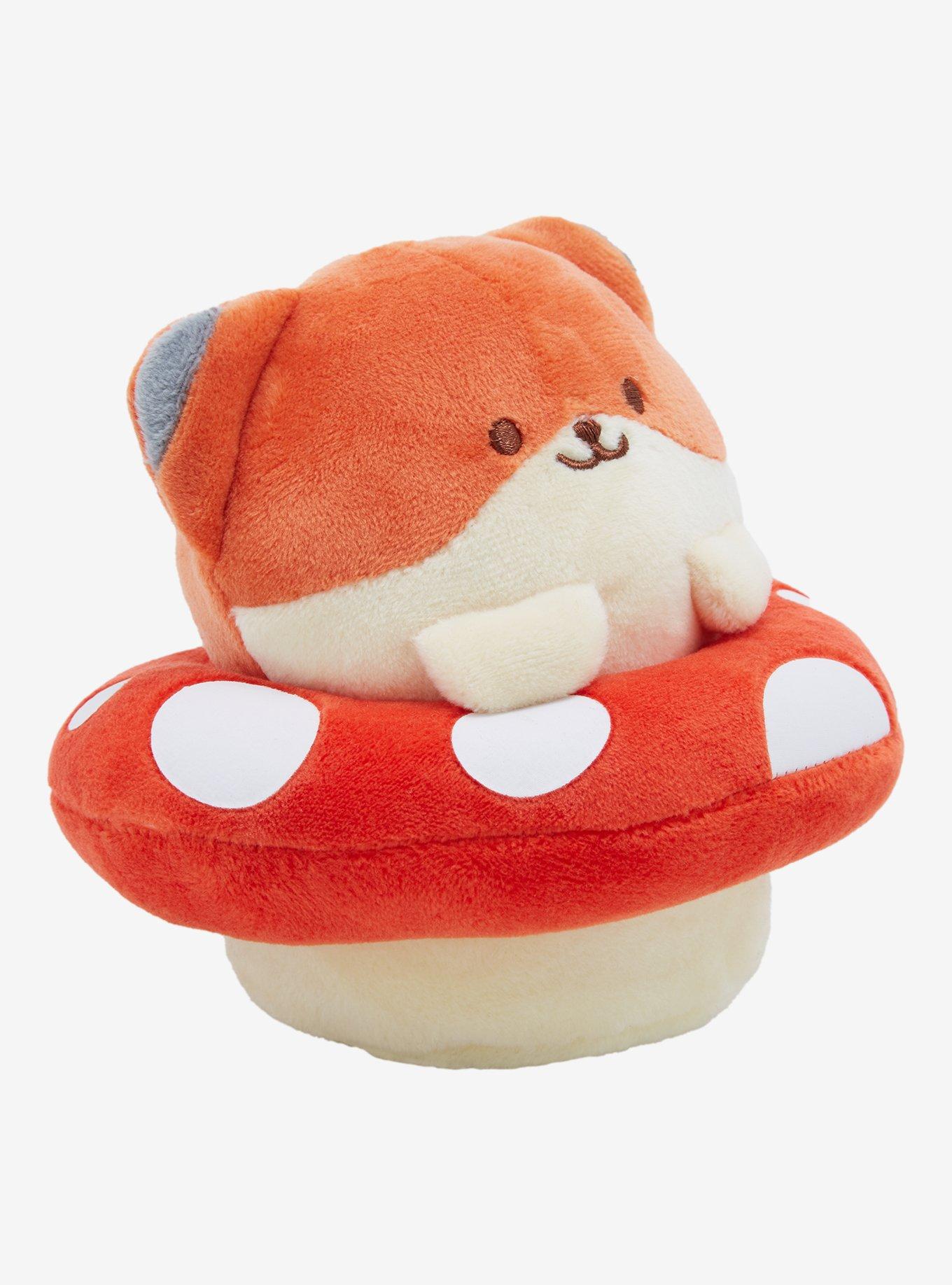 Anirollz Foxiroll Mushroom Floatie 6 Inch Plush, , hi-res