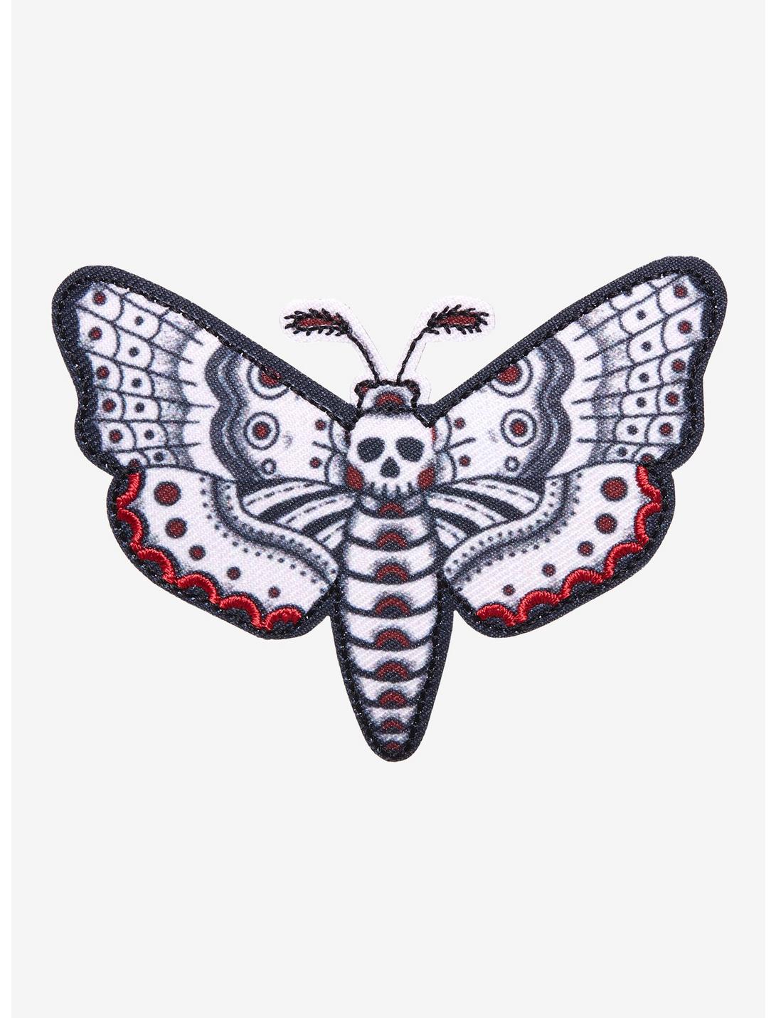 Death's-Head Moth Patch, , hi-res