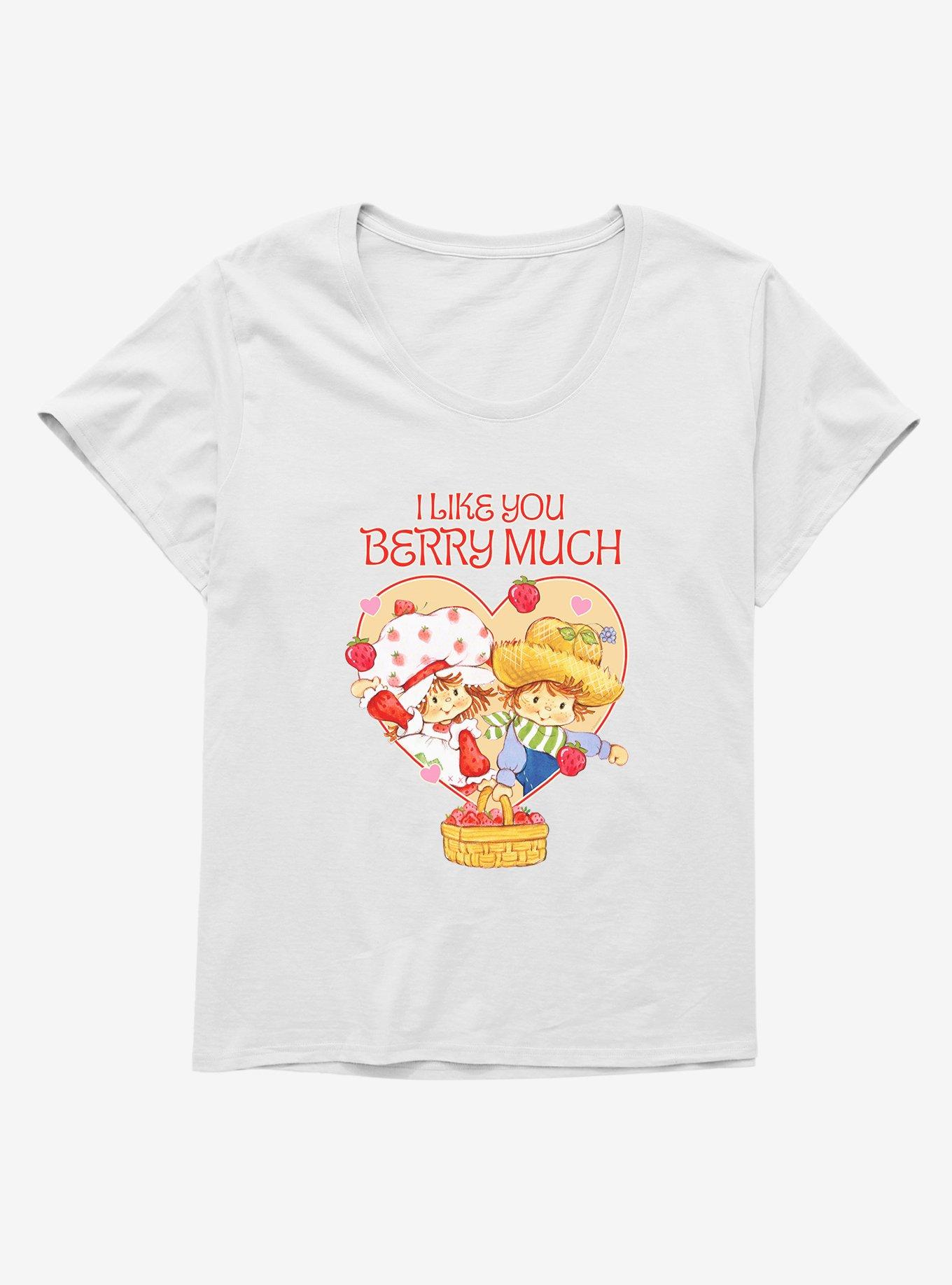 Strawberry Shortcake & Huckleberry Pie Berry Much Girls T-Shirt Plus Size, , hi-res