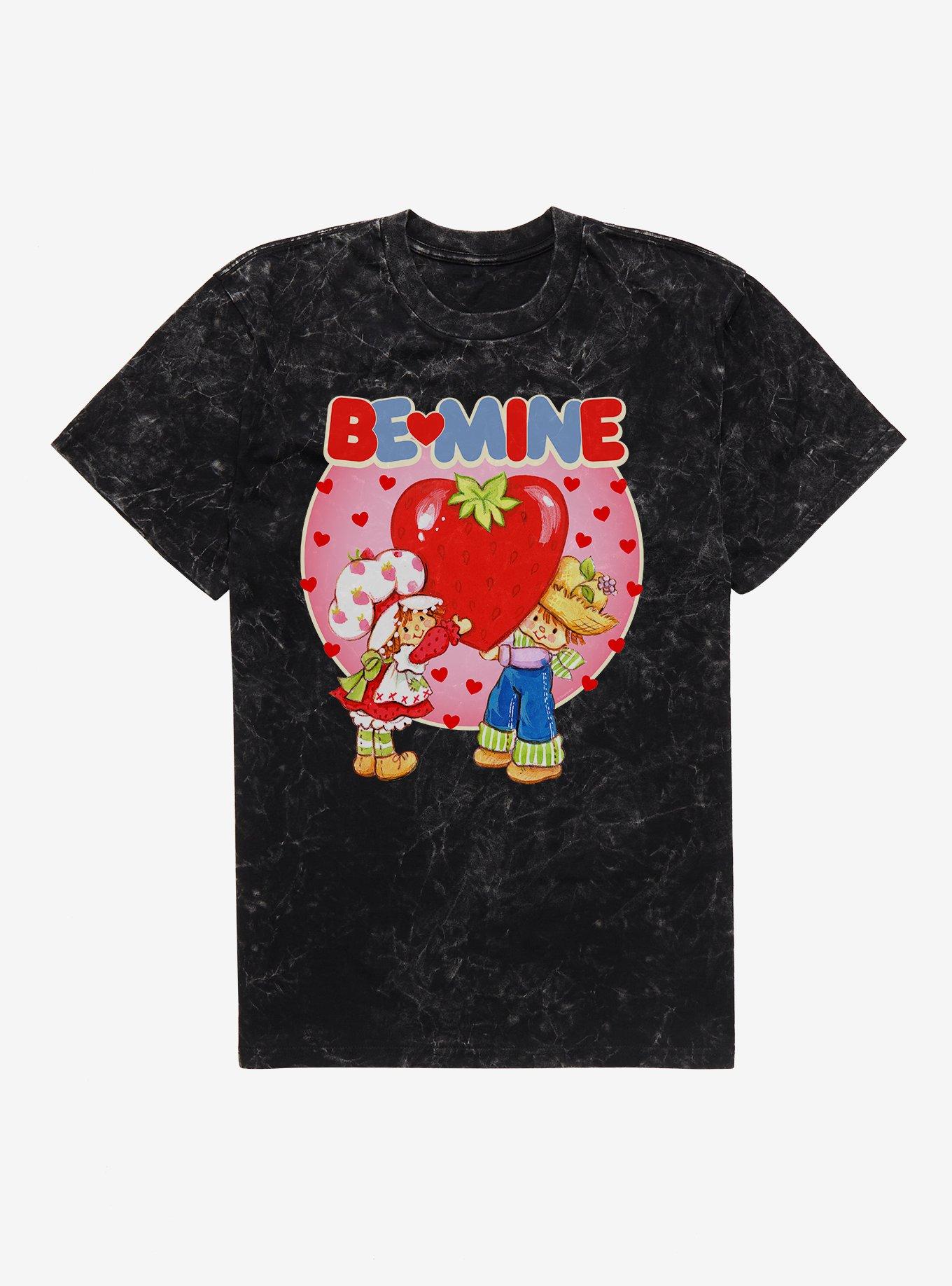 Strawberry Shortcake & Huckleberry Pie Be Mine Mineral Wash T-Shirt, , hi-res
