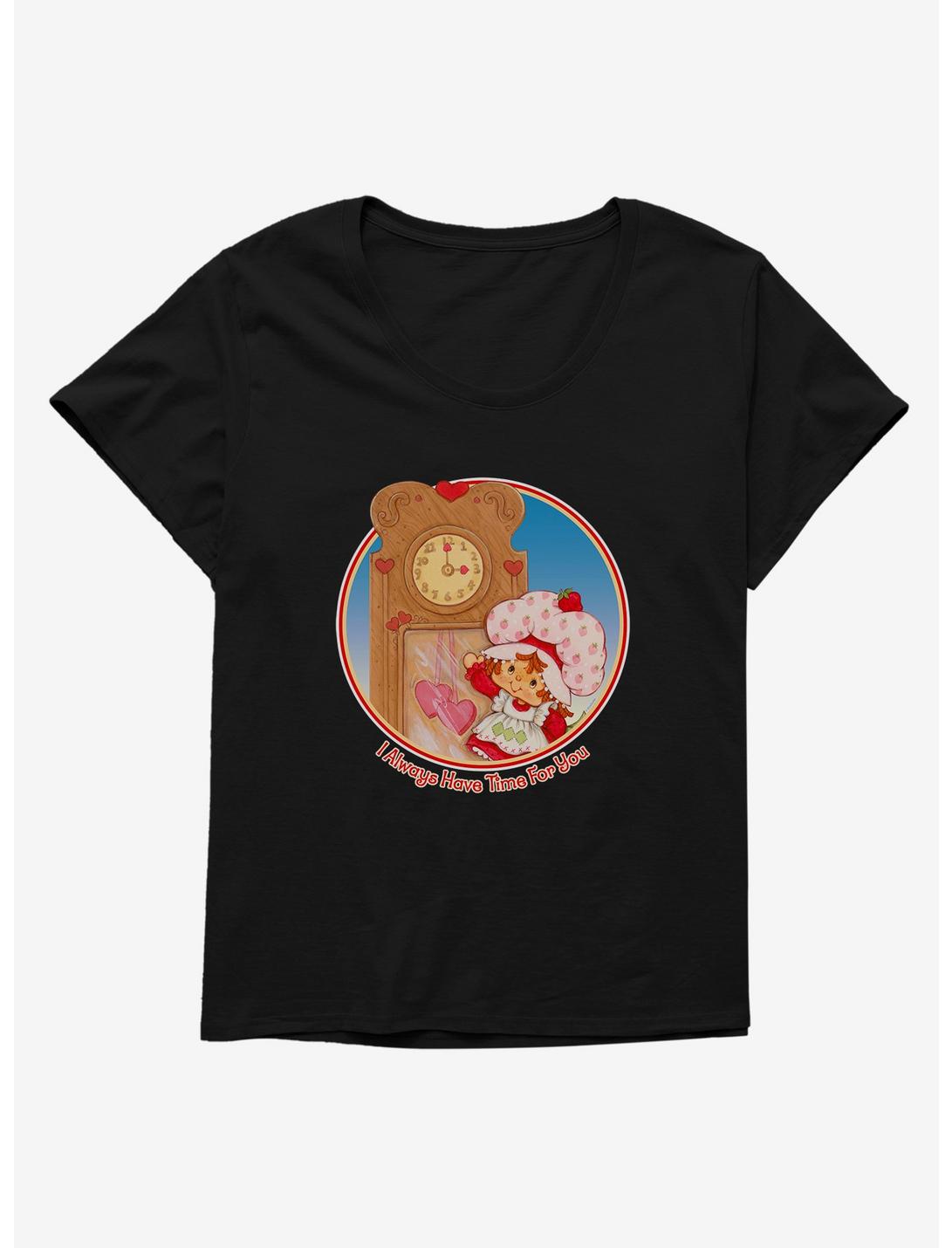 Strawberry Shortcake I Always Have Time For You Girls T-Shirt Plus Size, , hi-res