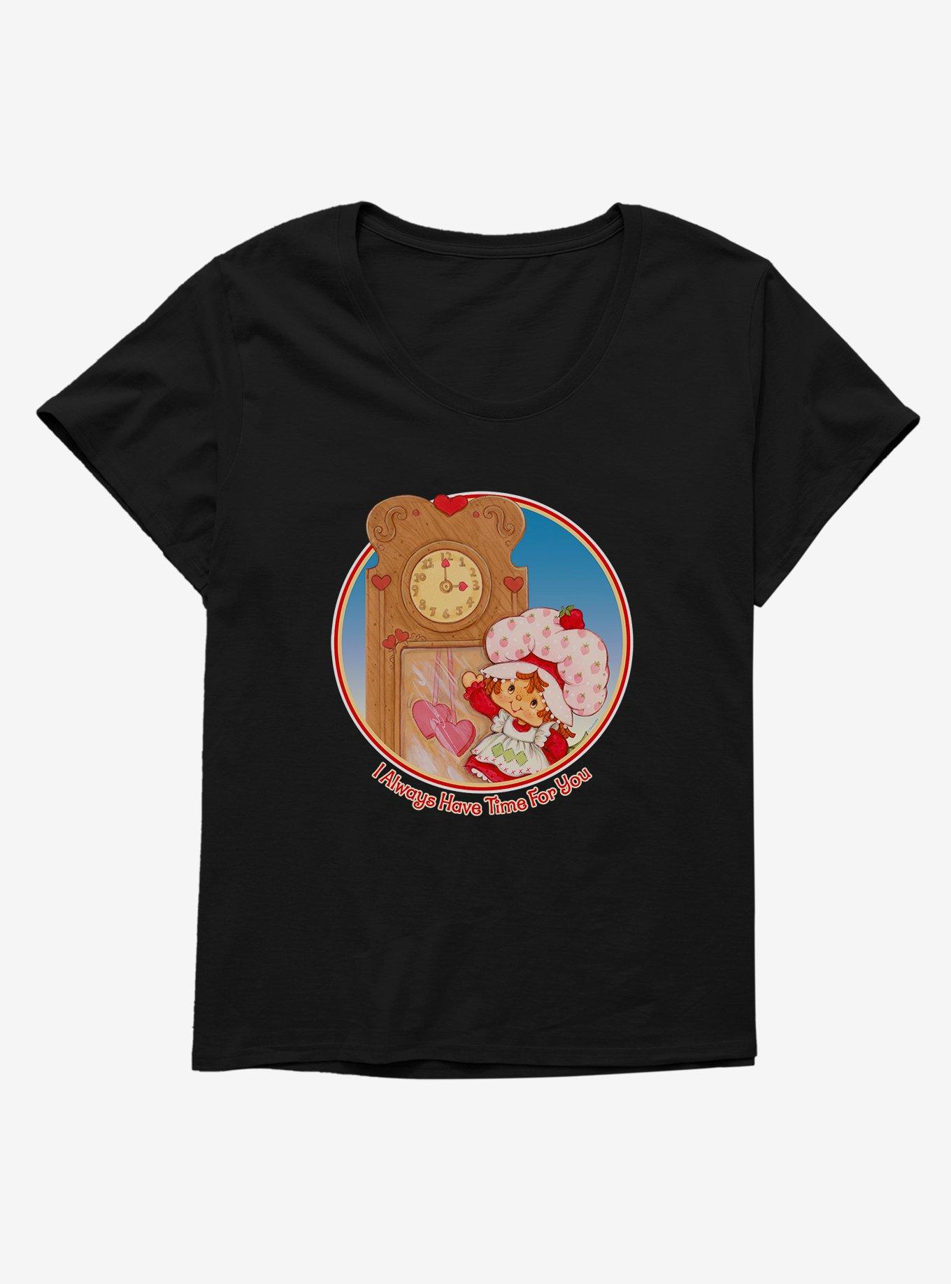 Strawberry Shortcake I Always Have Time For You Girls T-Shirt Plus Size, , hi-res