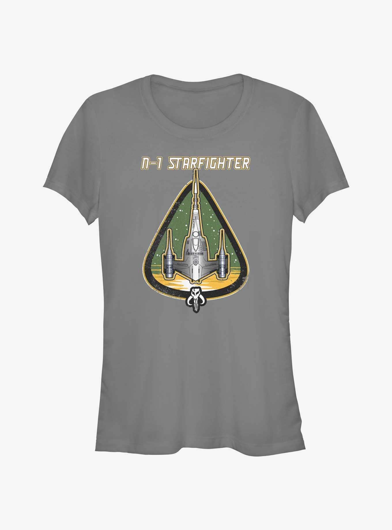 Star Wars The Mandalorian N-1 Starfighter Mod Girls T-Shirt, , hi-res