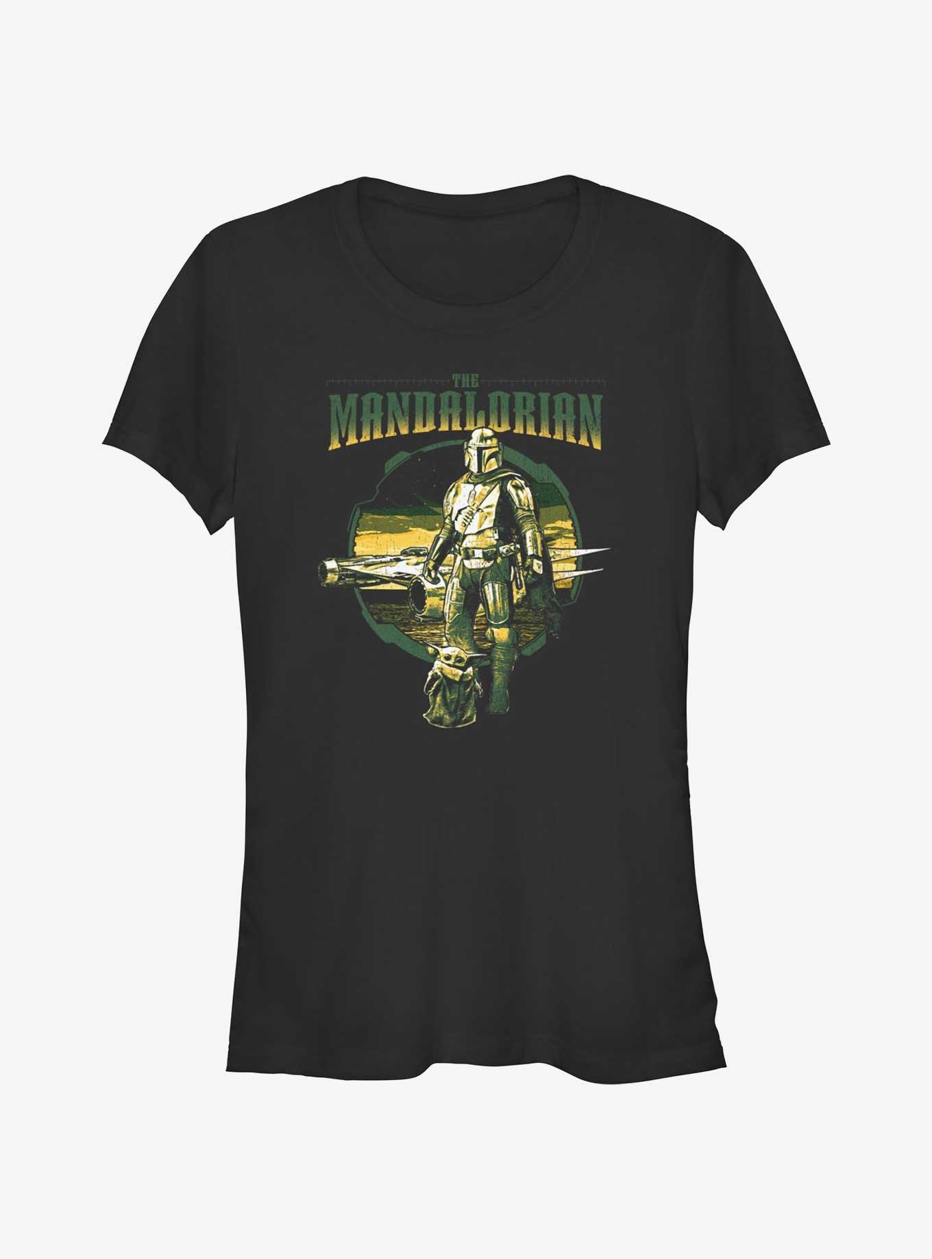 Star Wars The Mandalorian Grogu & Mando Together Again Girls T-Shirt, , hi-res