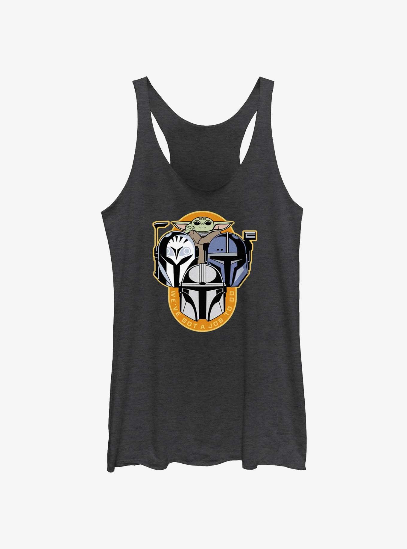 Star Wars The Mandalorian Bounty Hunters We've Got A Job To Do Girls Tank, , hi-res