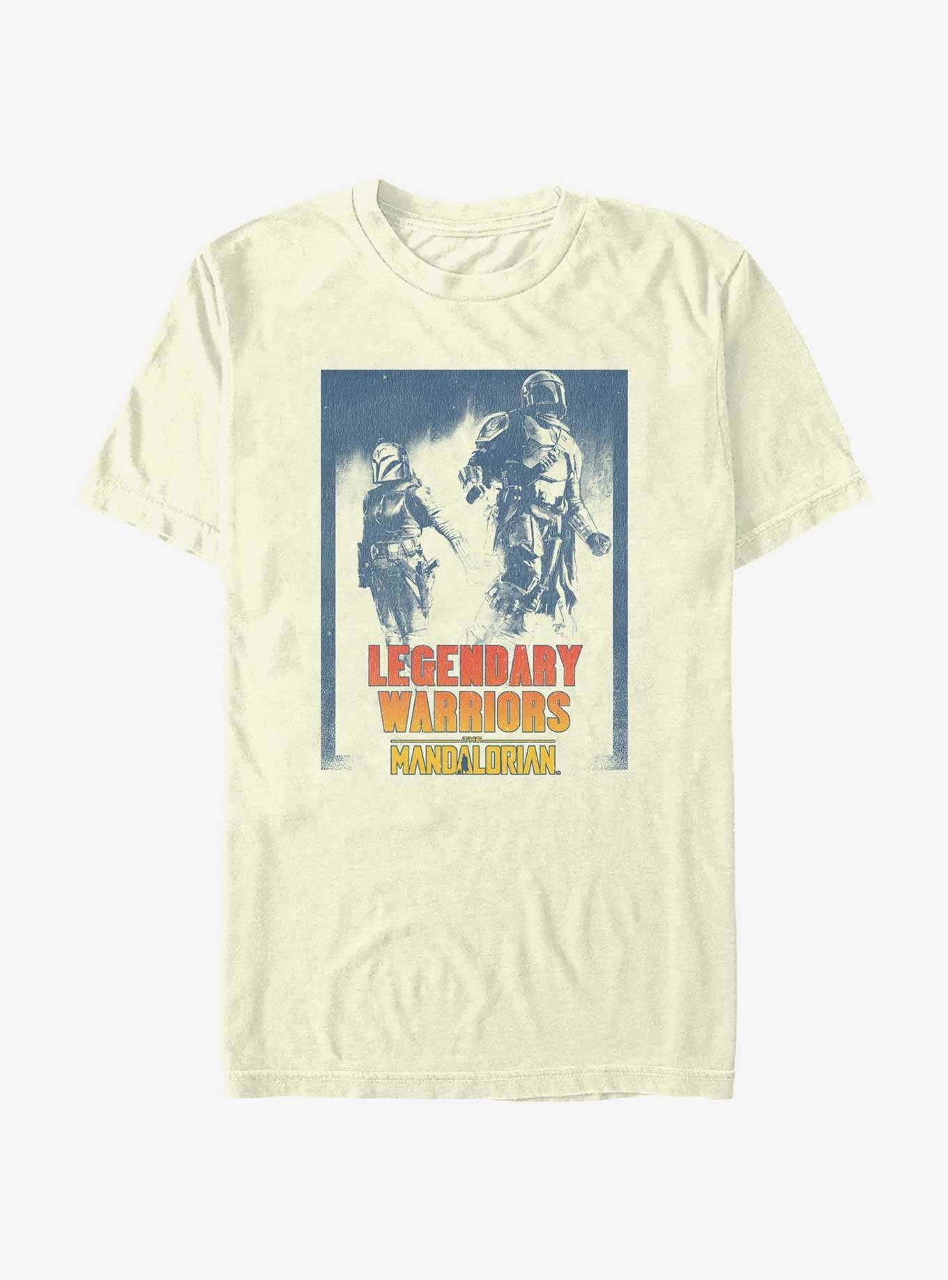 Star Wars The Mandalorian Legendary Warriors Bo-Katan Kryze and Din Djarin T-Shirt, , hi-res