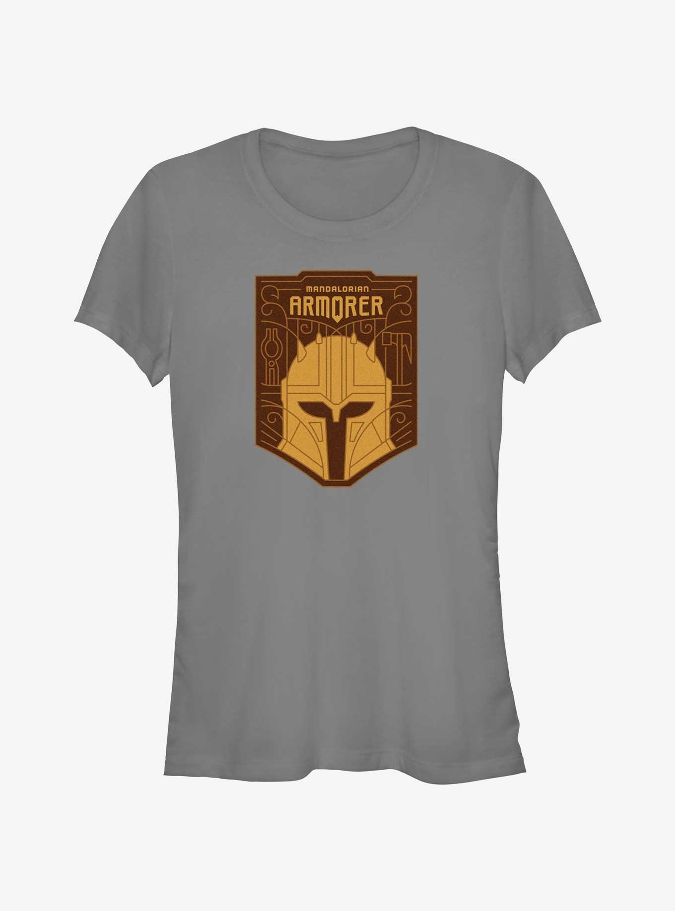 Star Wars The Mandalorian Armorer Crest Girls T-Shirt, , hi-res
