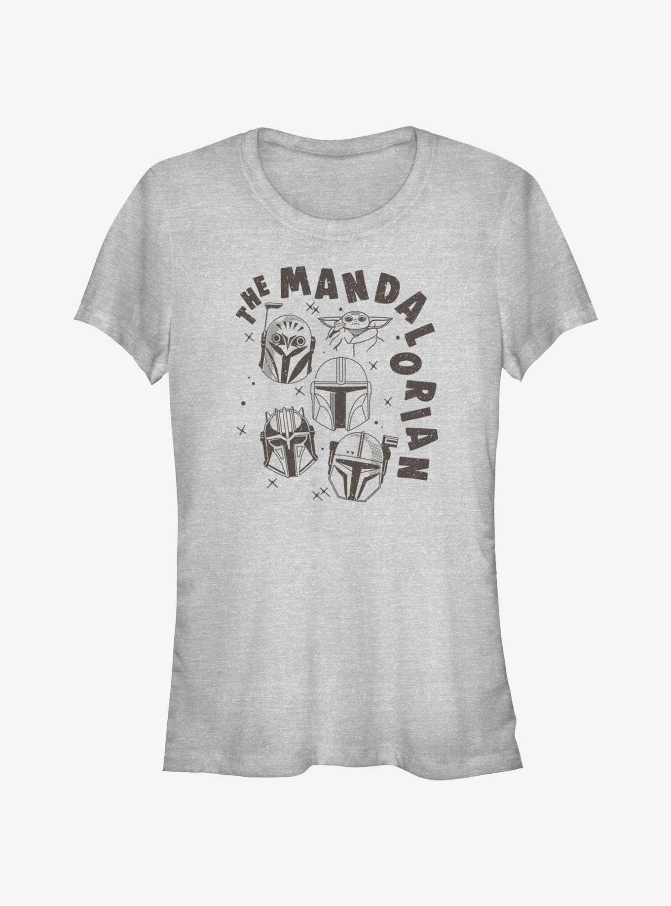 Star Wars The Mandalorian Floating Helmets Girls T-Shirt, , hi-res