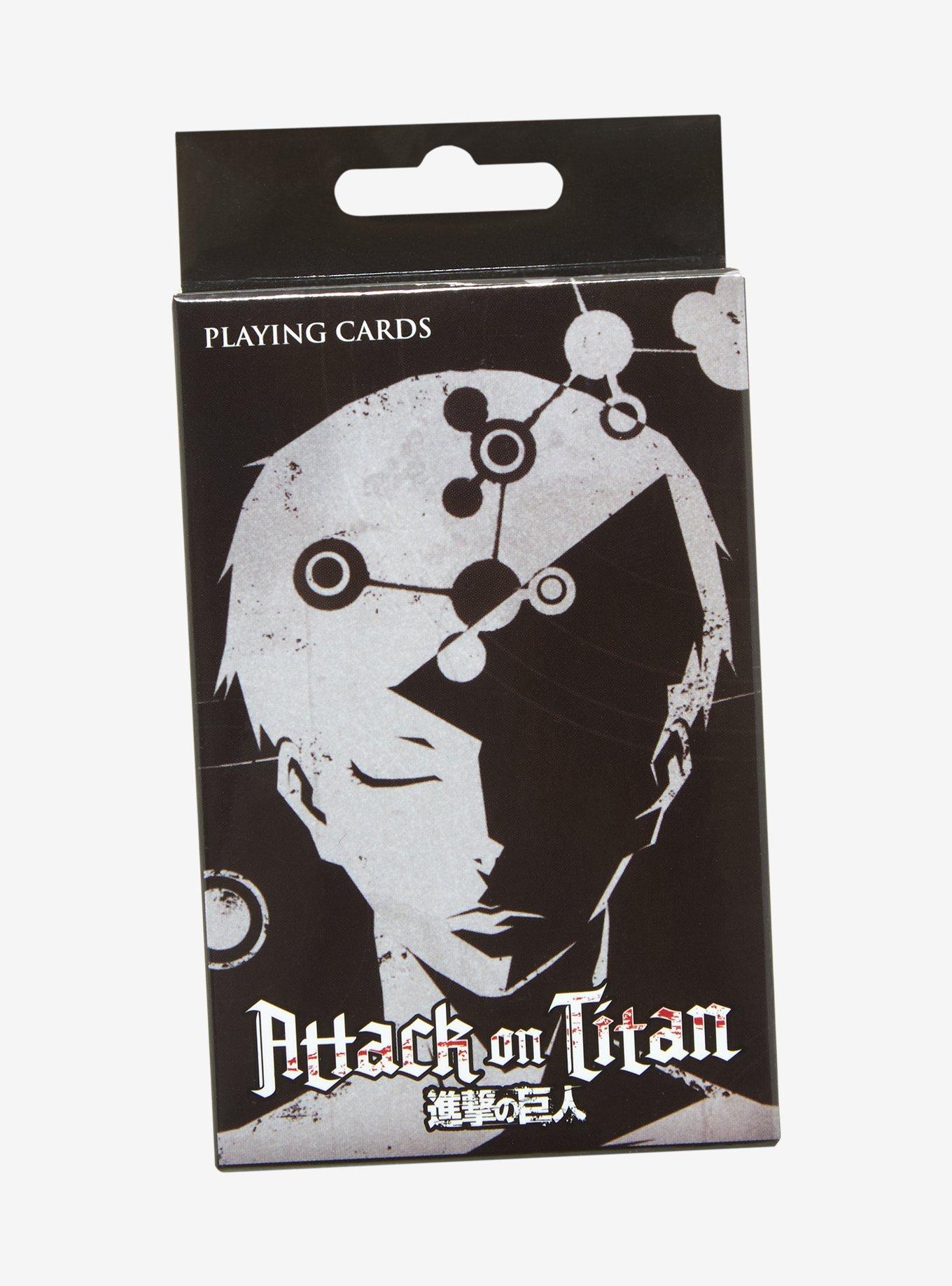 Attack On Titan Eye Catcher Playing Cards, , hi-res